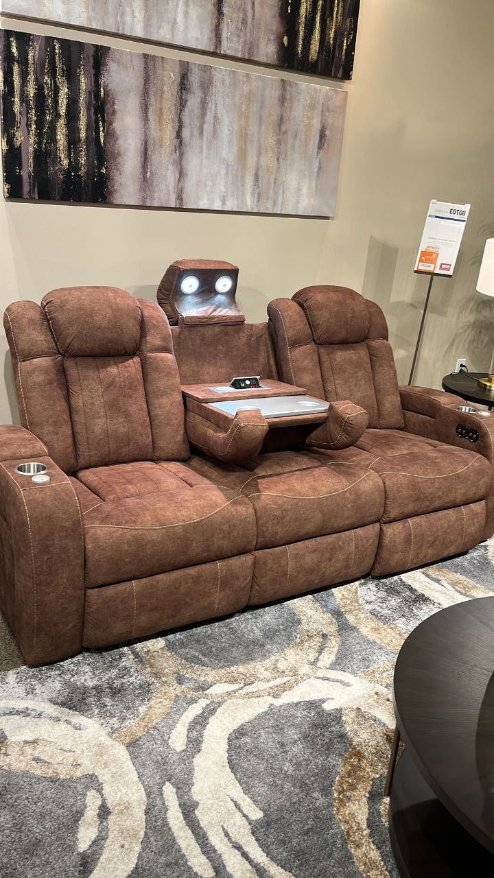 Wolfridge Brindle Power Reclining Sofa🚦Loveseat/Recliner Available🚦