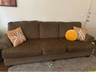 Brown couch
