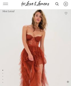 For love and lemons Bustier Dress