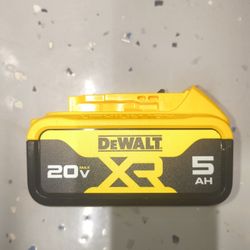 DeWalt 5ah Battery -New