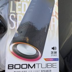 BoomTube Wireless LED Light Speaker$20