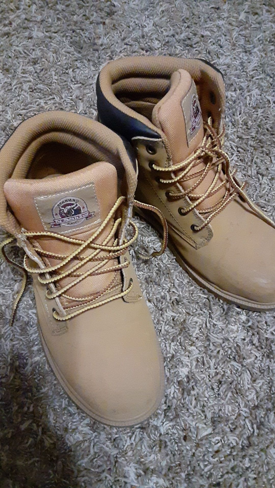 Work boots size 9