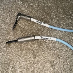 Fender Coiled Guitar Cable - Blue