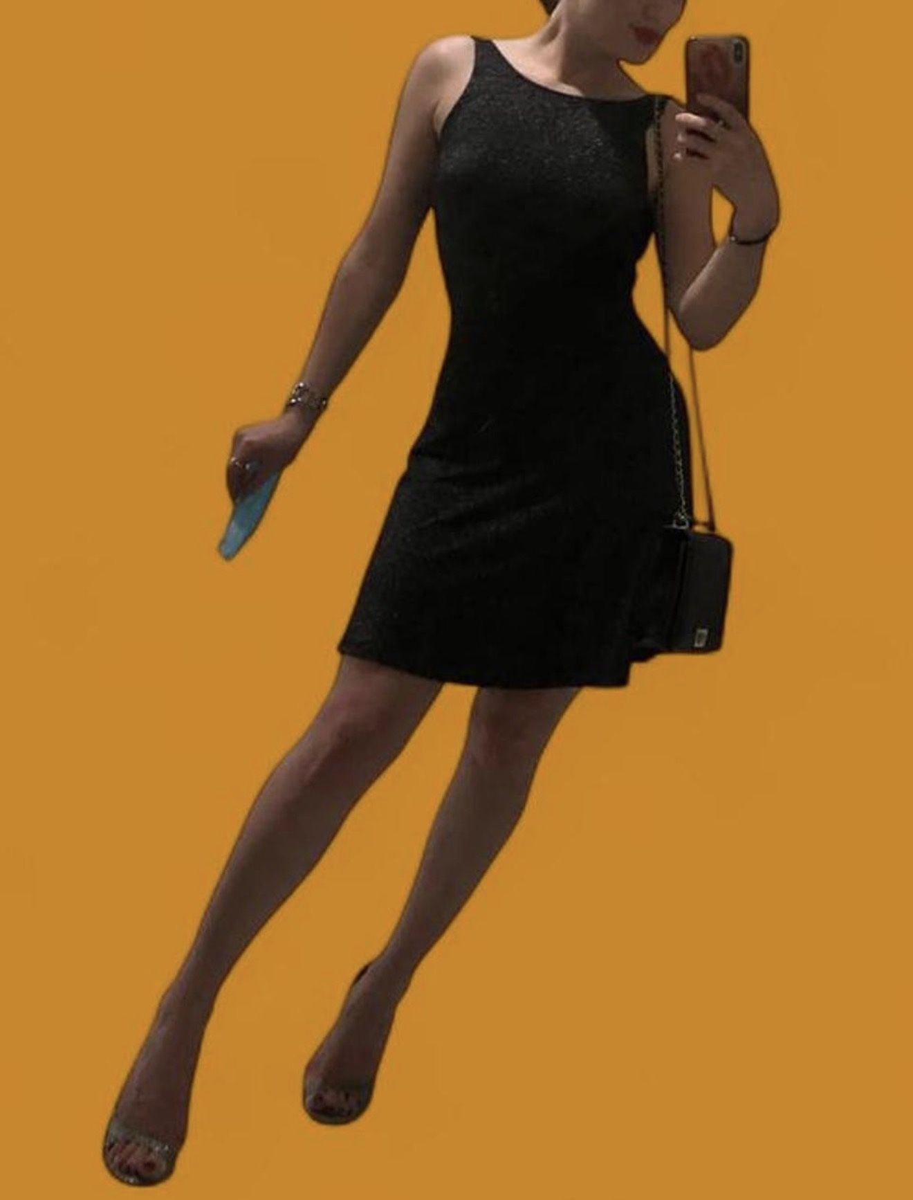 Little Black Dress A-line and V-back