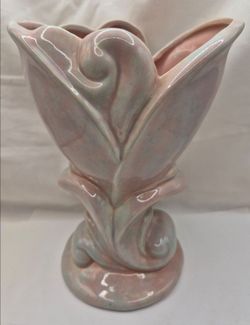 Vintage Gonder Pottery Tulip Vase 8.5" USA