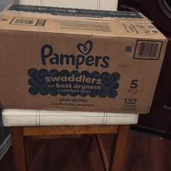 Pampers Size 5, 132 Count Diapers