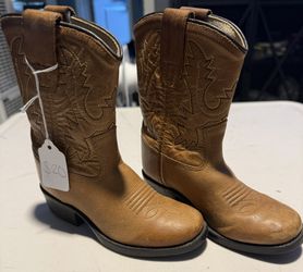 Kids leather Boot New Size 5T Unisex 
