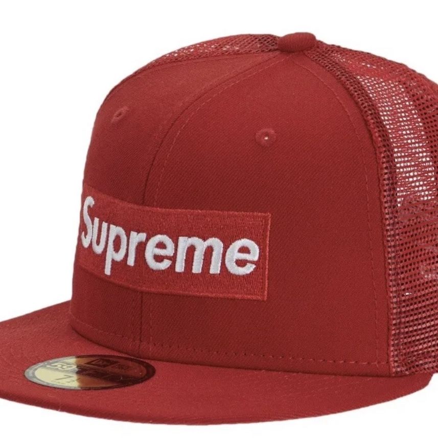 帽子 7 3/8 Supreme MLB New Era cap Supreme MLB New Era Hat Orange Size 7 3/8 SS20 Fitted Cap | eBay