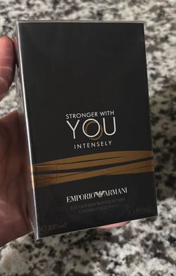 Emporio  Armani  stronger with you intensely  cologne