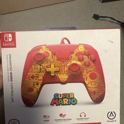 super mario Nintendo switch controller 