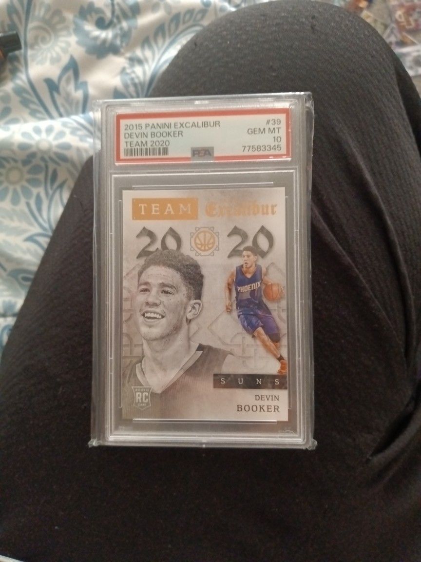 2015 Panini Excalibur Devin Booker Team 2020