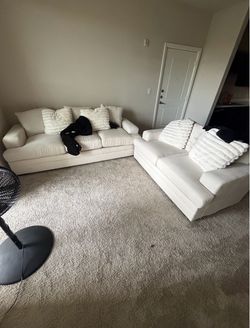 White couch