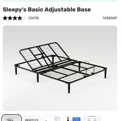 Adjustable Queen Bed Frame  **UNOPENED IN SHIPPING BOX**