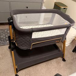 TotRun Bedside Bassinet – Like New!