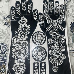 Henna Designs Sticker $5 Each