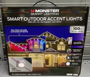Monster Smart Outdoor Accent Lights 100ft