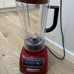 KitchenAid Blender (red color)