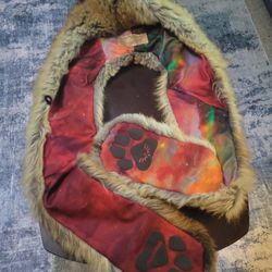 Spirithood Red Fox Blackmilk collab Galaxy Print 2015-16 Collectors Edition & Panda Spencer's Hood