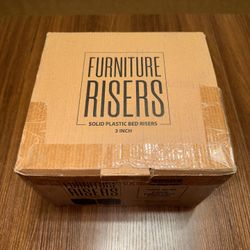 Furniture Risers White