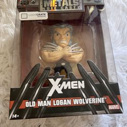 Metals Die Cast Old Man Logan Wolverine X-Men Loot Crate Exclusive Jada M240!