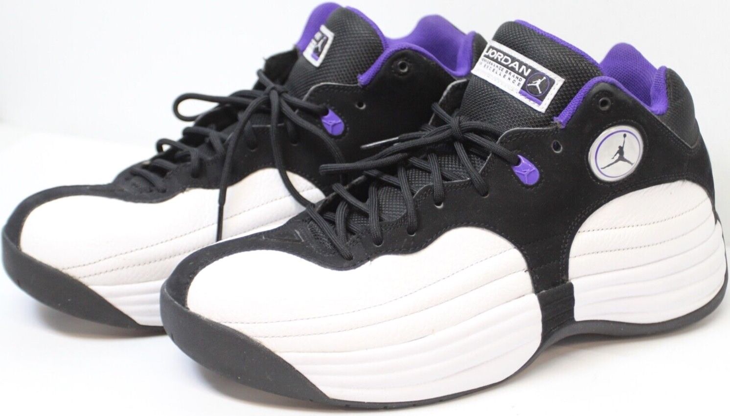 Nike Air Jordan Jumpman Team I White Black Field Purple CV8926-105 Men's 10.5 US Basketball, Gym, Training, School, Walking