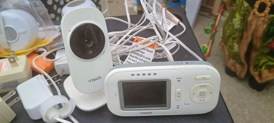 Two sets of baby monitors