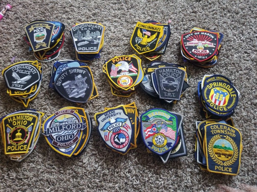 230+ OHIO Police Patches