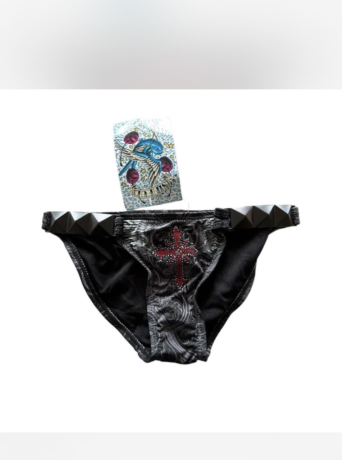 Sinful Affliction Swim Wear Text Before Buying