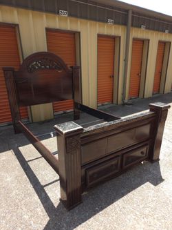 Queen bed frame