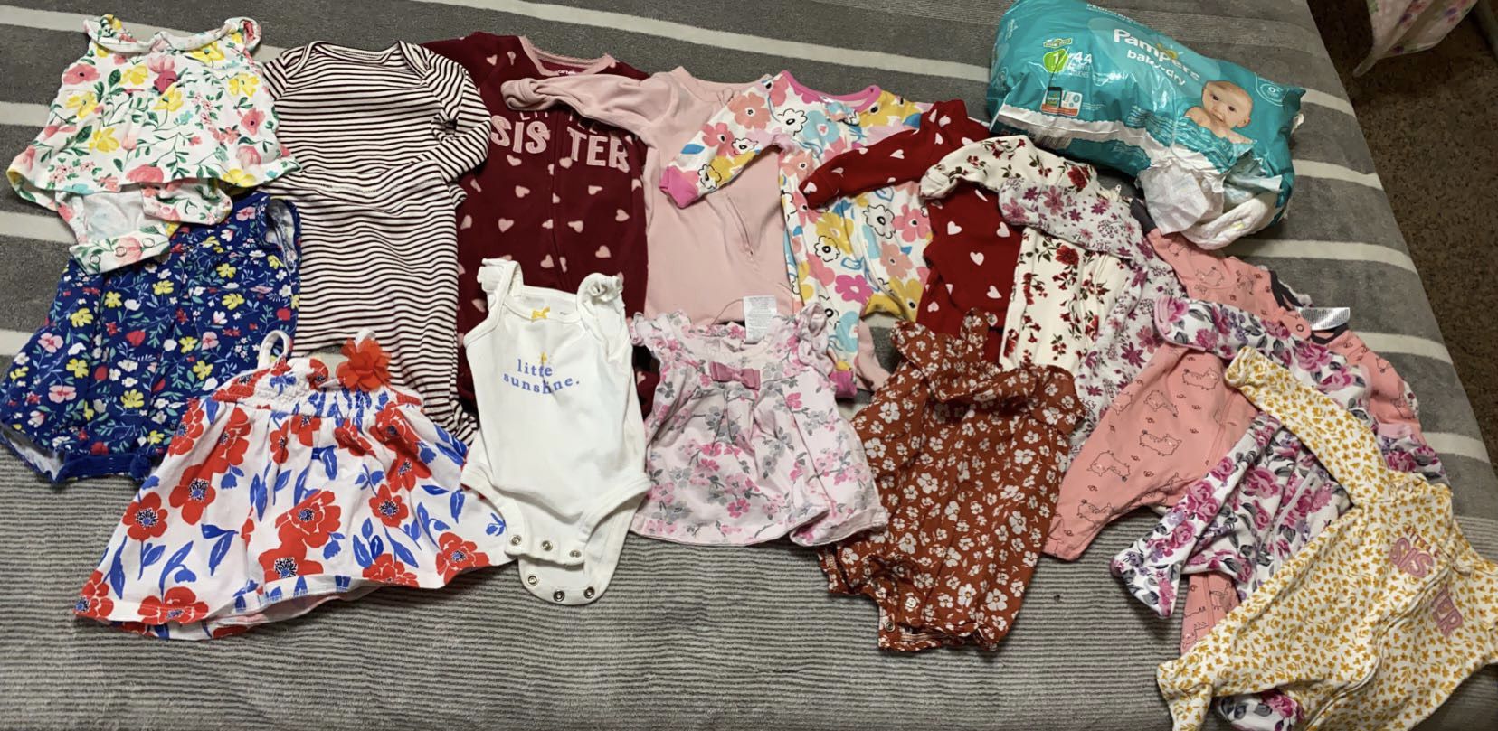 Lots Of Newborn New & Gently Used Clothes . $50 Or Best Offer 