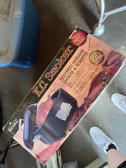 Electric smoker never used open box