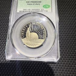 1986 Statue Of Liberty Half Dollar 