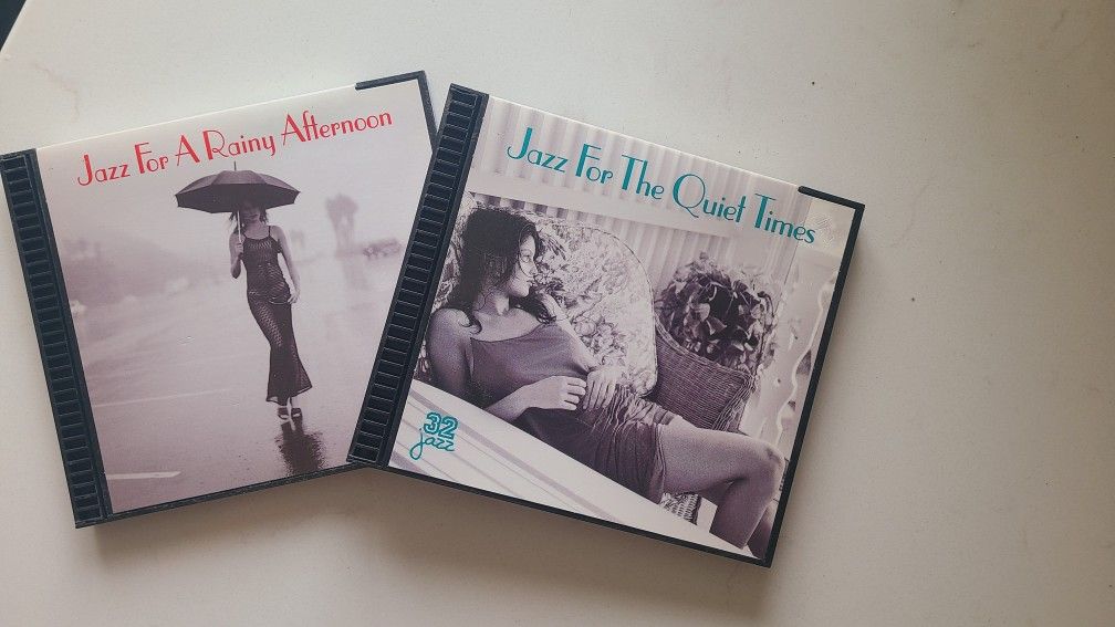 Jazz CDs Set Of 2 Assorted