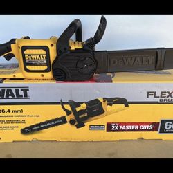DEWALT 60V MAX 16in. Brushless Battery Powered Chainsaw, Tool Only