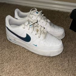 Nike Air Force 1 Impact Next Nature GS 'White Blue Lightning'