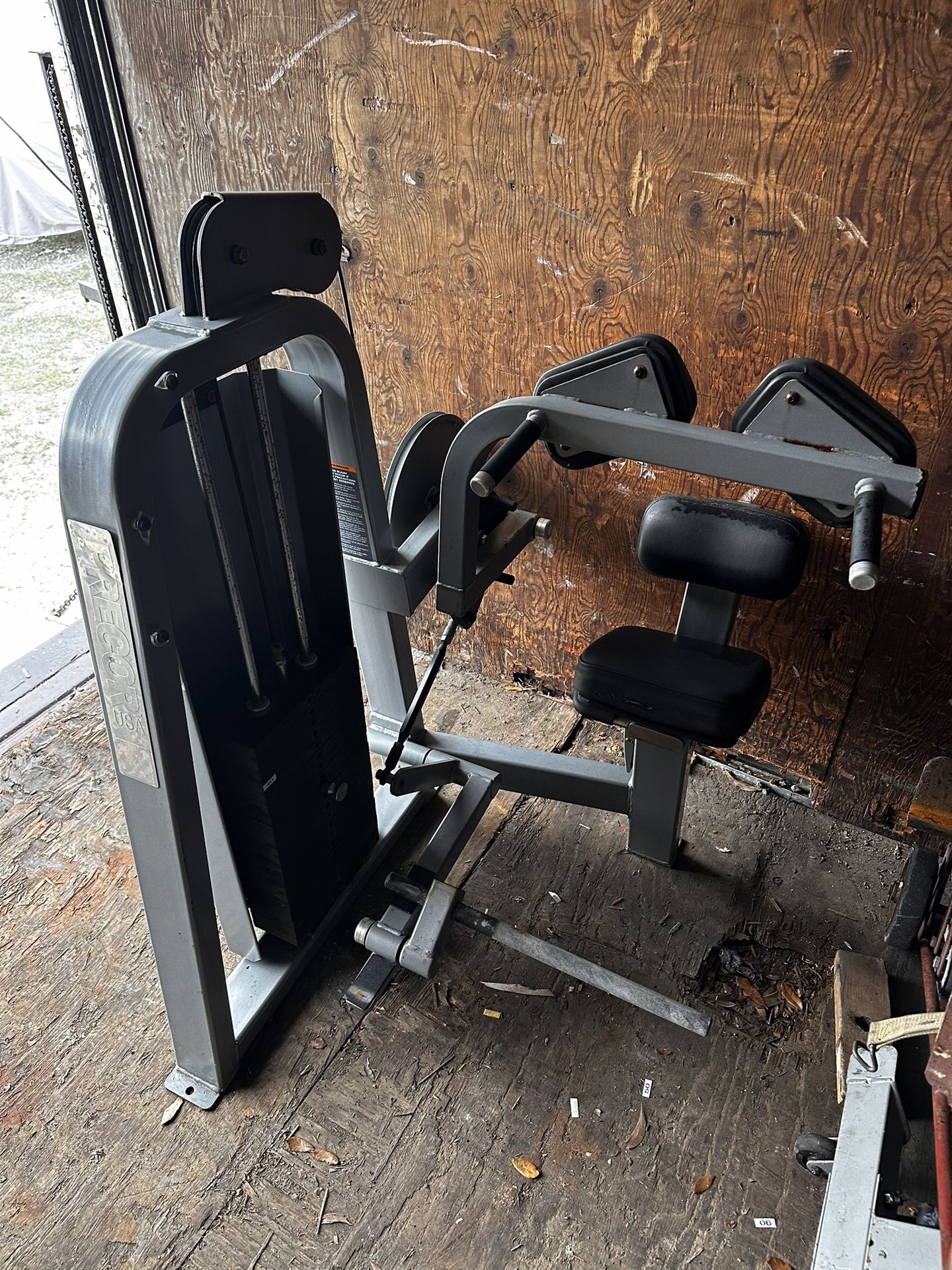 Precor Ab Crunch Abdominal Crunch Gym Equipment 