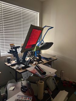 Screen Print Set Up (Heat Press Included)