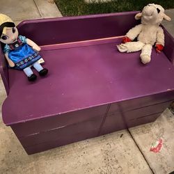 Beautiful Wood Toy Chest!