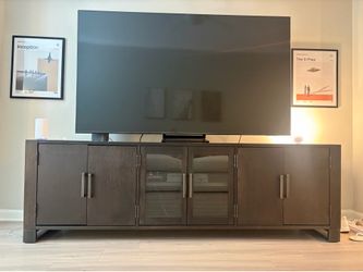 Living Spaces TV stand & End tables