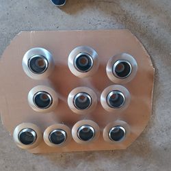 10 -6 In Nickel Plated Baffles$10 Each$90 For All