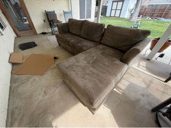 Sofa with chaise