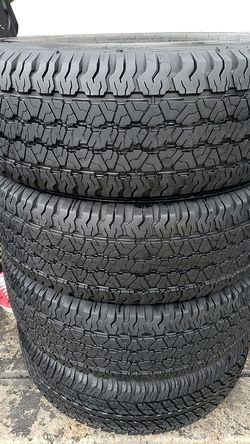 Four matching Goodyear tires for sale 265/70/16