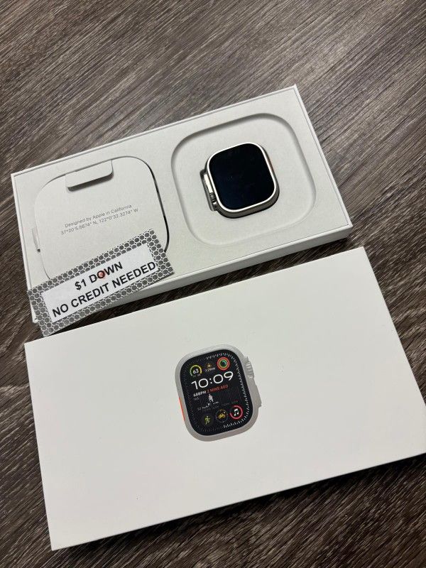 Apple Watch Ultra 2 49mm LTE - Only $1 Today Pay The Rest Later!