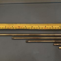 Snap-on Tools 5 pc 1/4" Drive Knurled Extension Set Includes 1-1/4, 2,, 6, 8 and 11" extensions