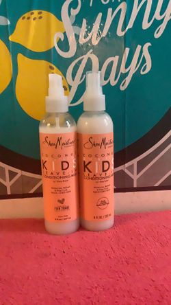 2-Shea moisture kids leave-in conditioning milk 2 for $14