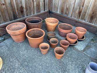 Terra Cotta Garden Pots
