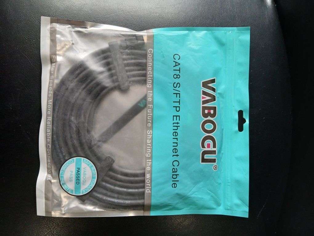 Vabogu Cat 8 Ethernet Cable 10 Ft High Speed Internet Heavy Duty Indoor  Outdoor