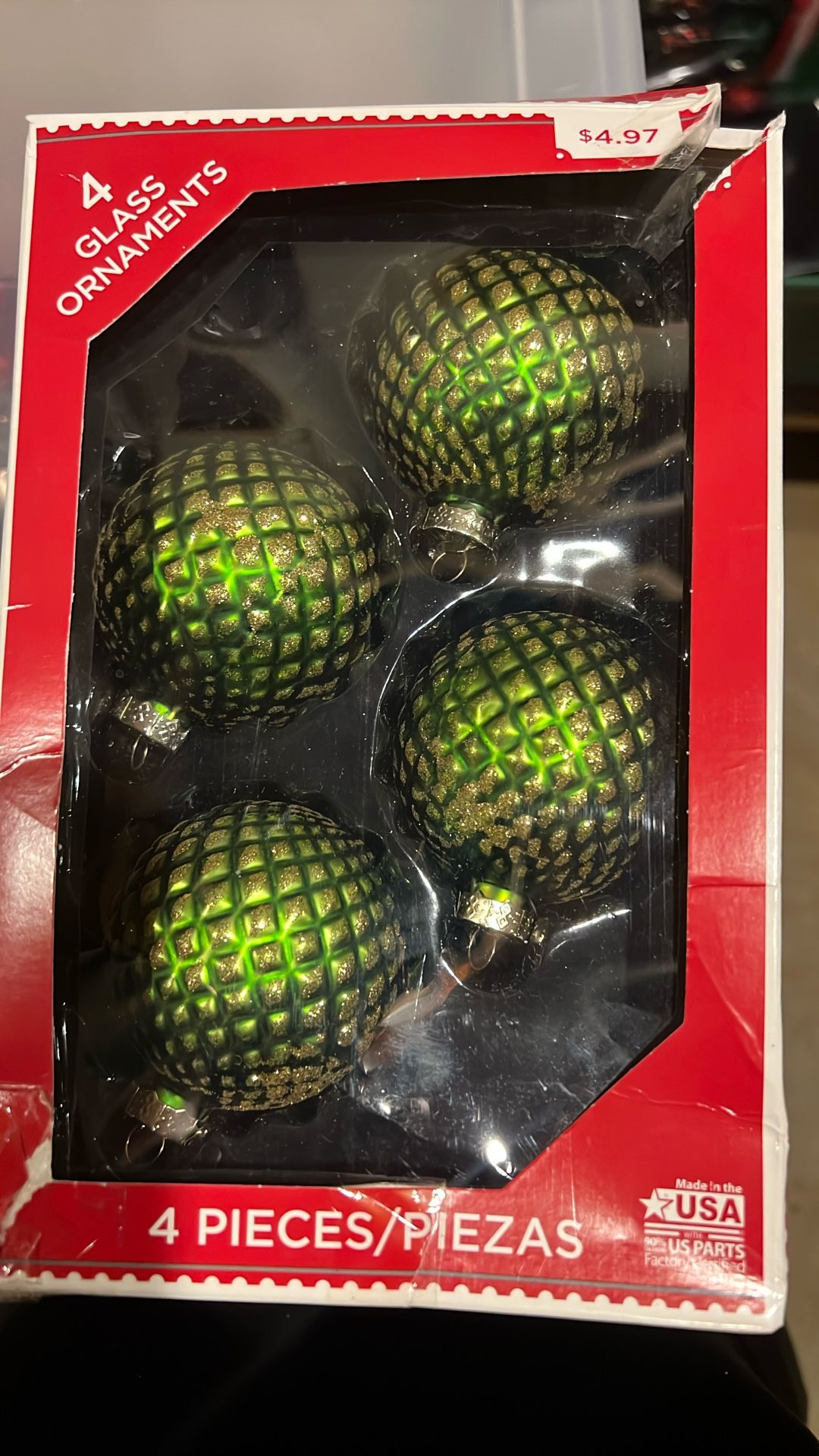 Ornaments 2 box Of For 