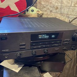sony stereo amplifier/ receiver ta-av521