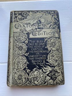 Antique Caxton Edition John Halifax Genty By Miss Mulock 1886